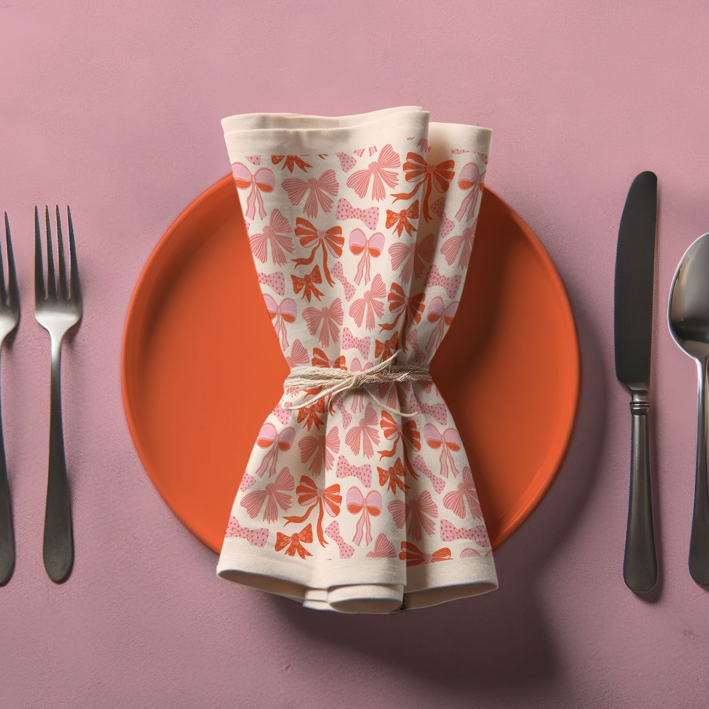 Lovely Bows Napkin