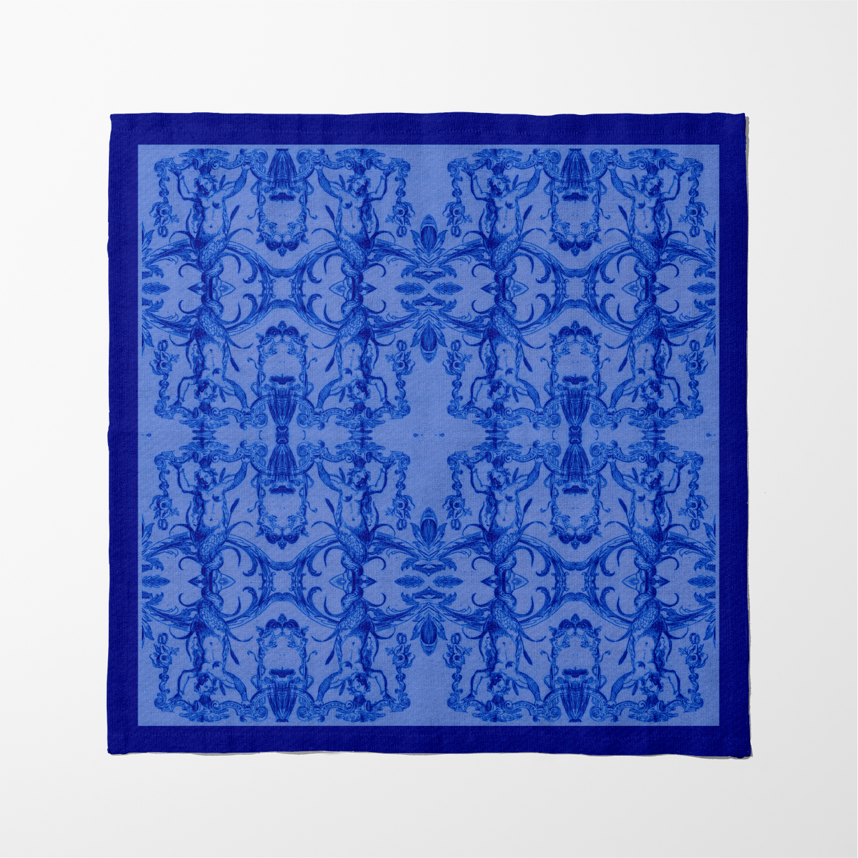 Seafolk Napkin in Sapphire Blue