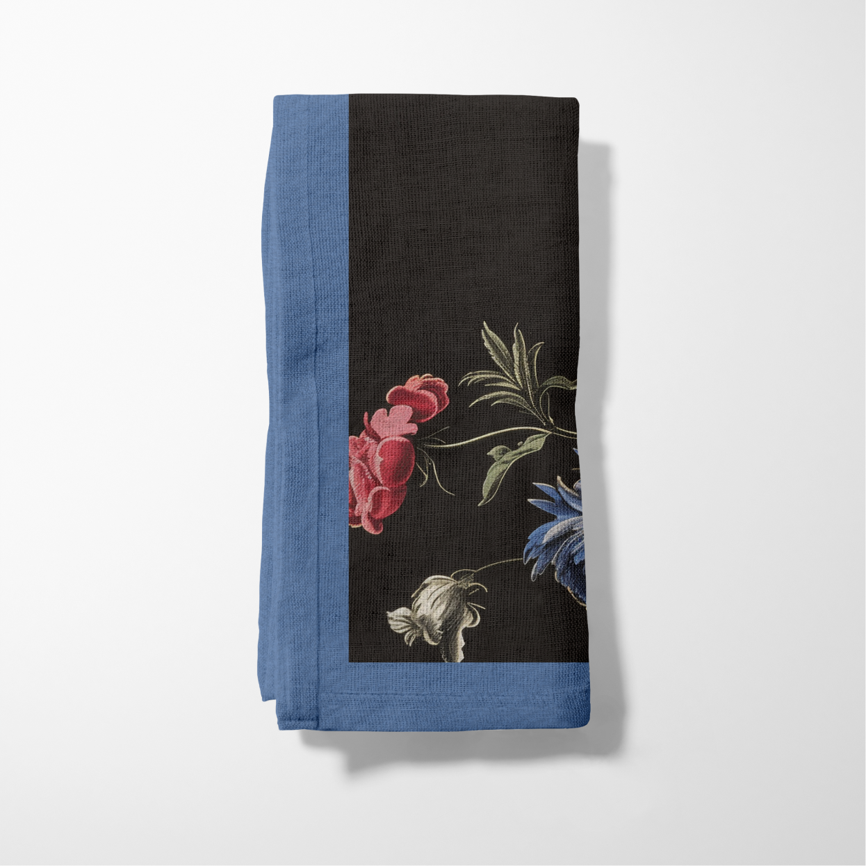 Baroque Blooms Napkin in Regal Flora