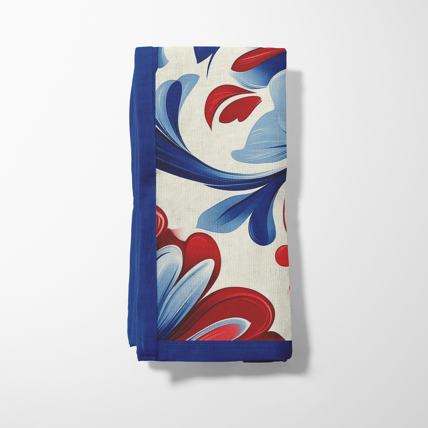 Red, White & Bloom Floral Napkin