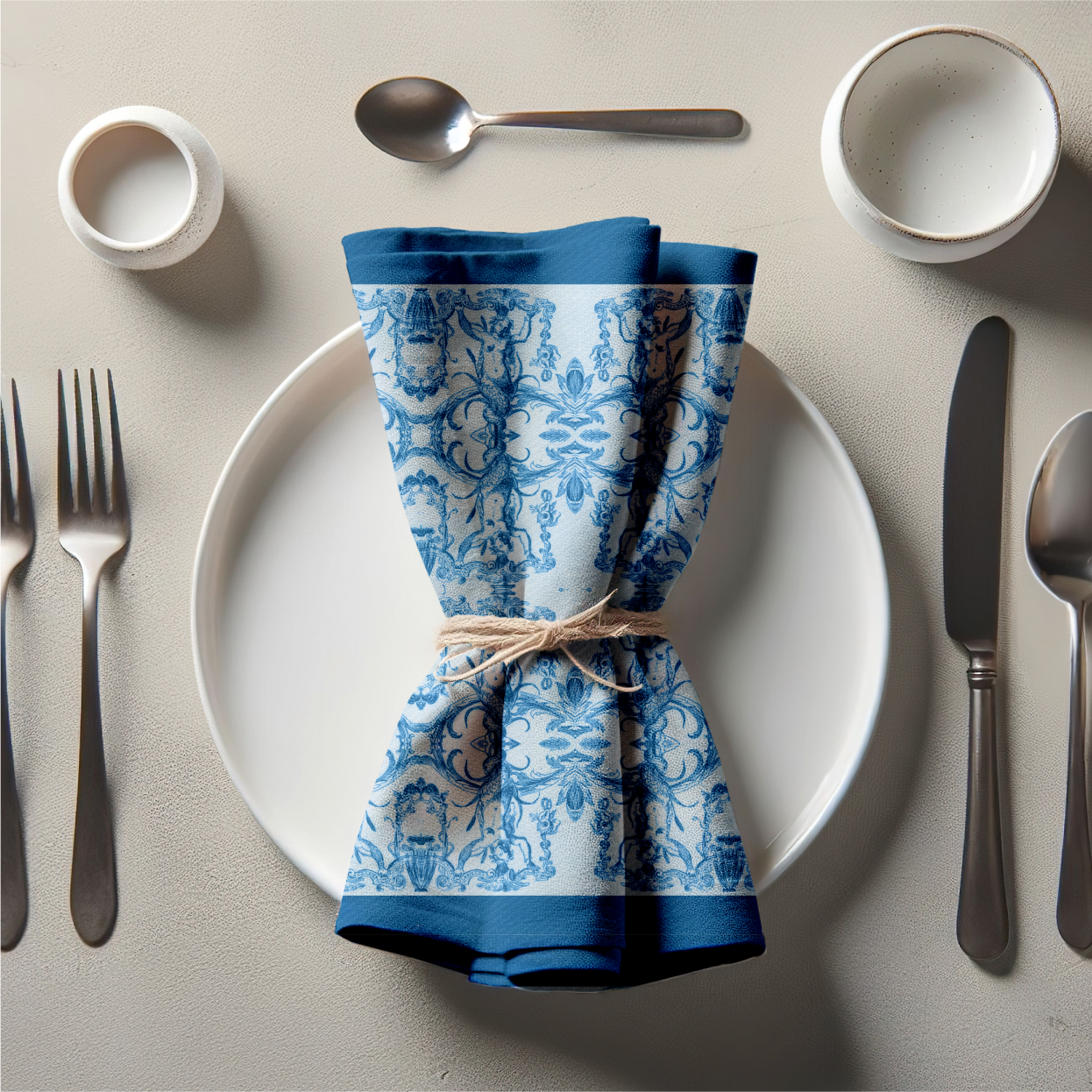 Seafolk Napkin in Clear Sky