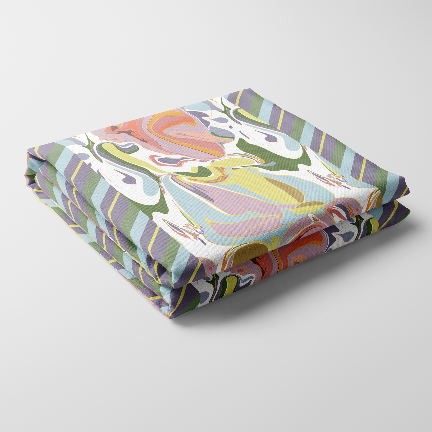 Tablecloth in Melted Candy