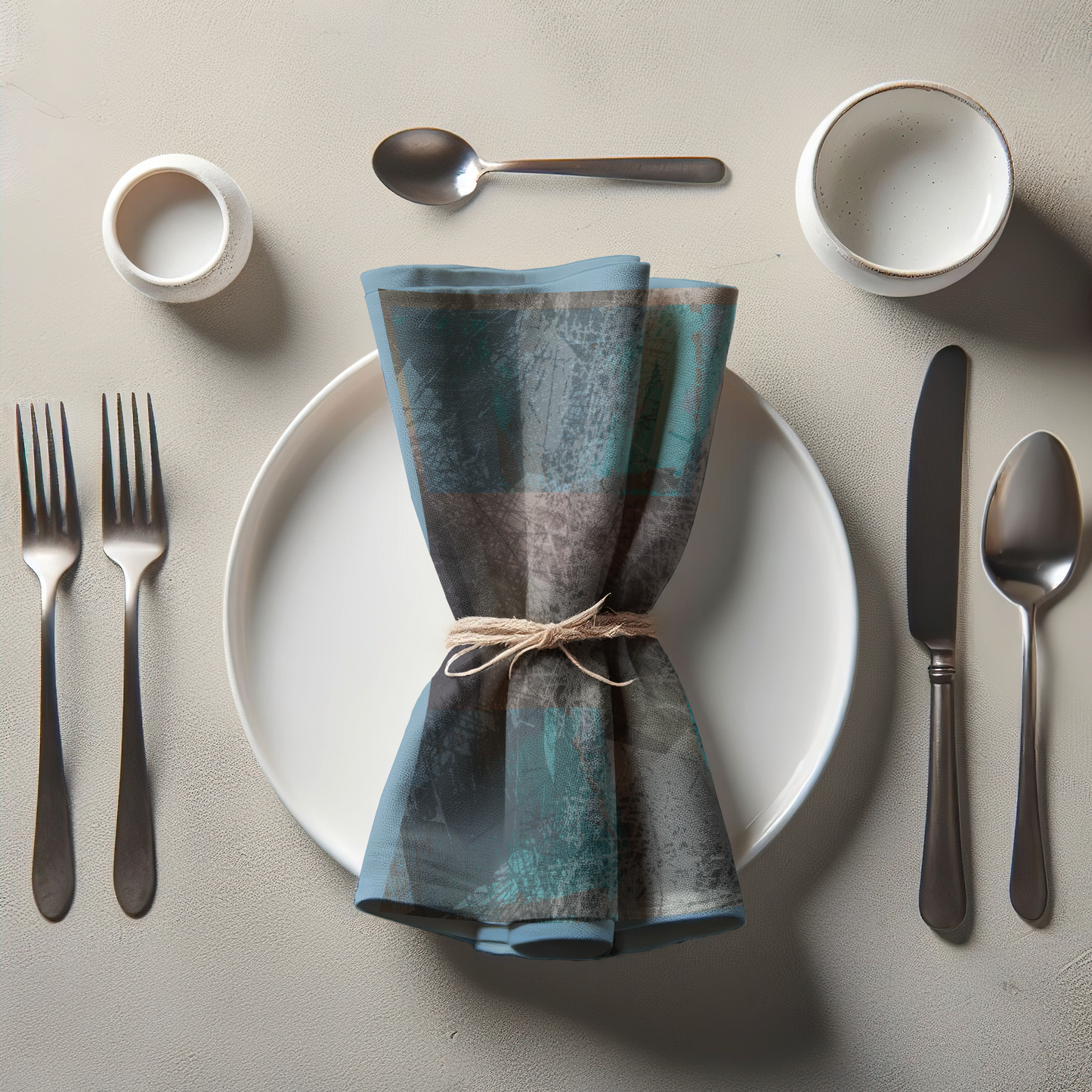 Texture Napkin in Blue