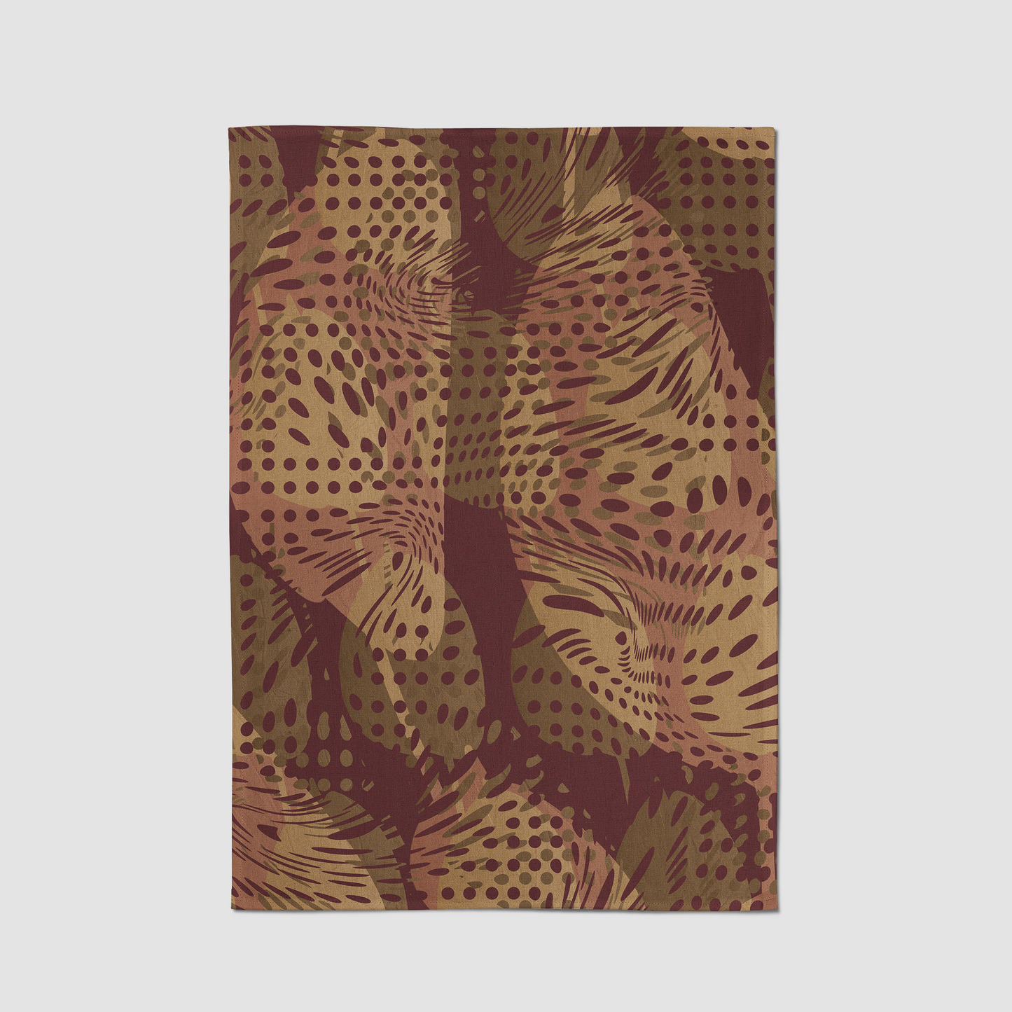 Scarlet Anthuriums Tea Towel