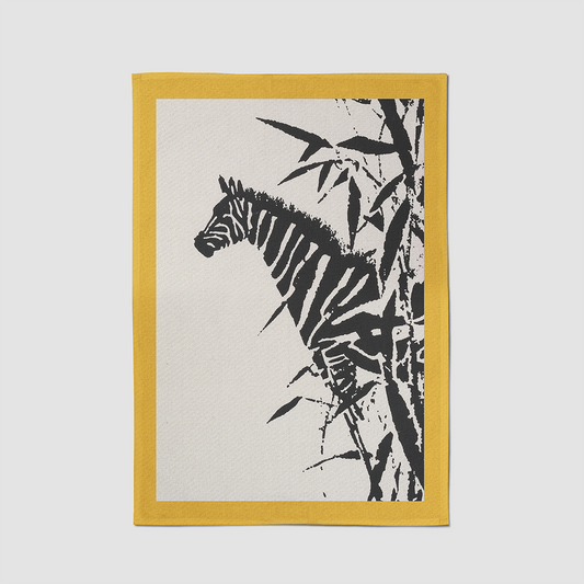 Zebra Tea Towel