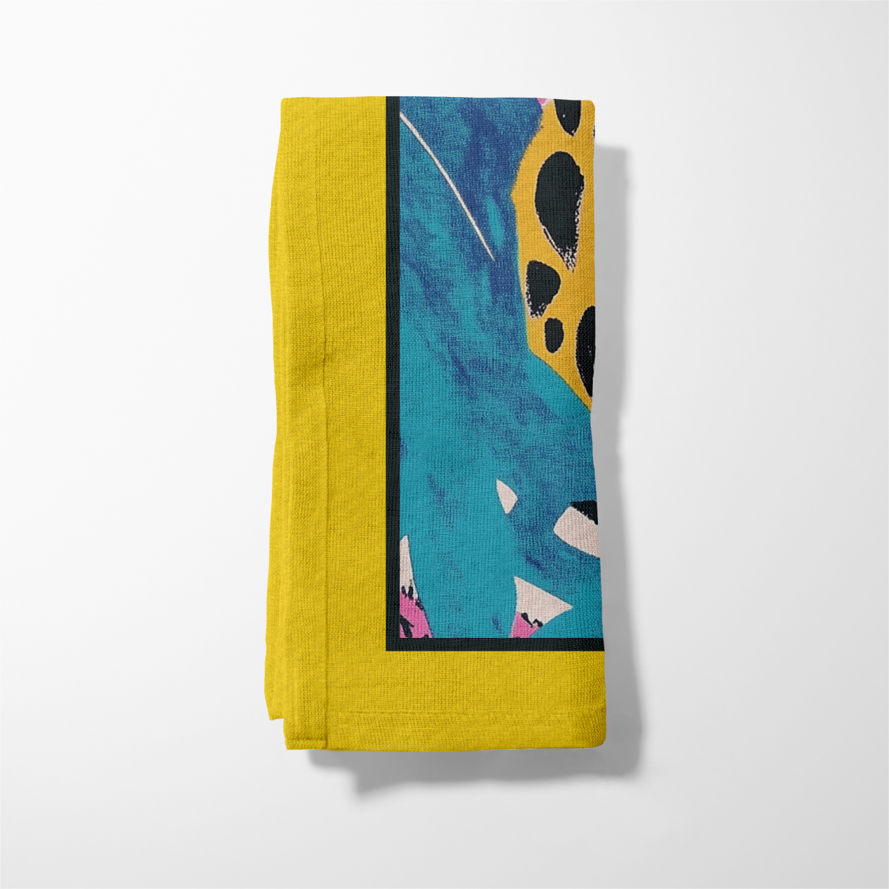 Feline Queen napkin in Classic Honey