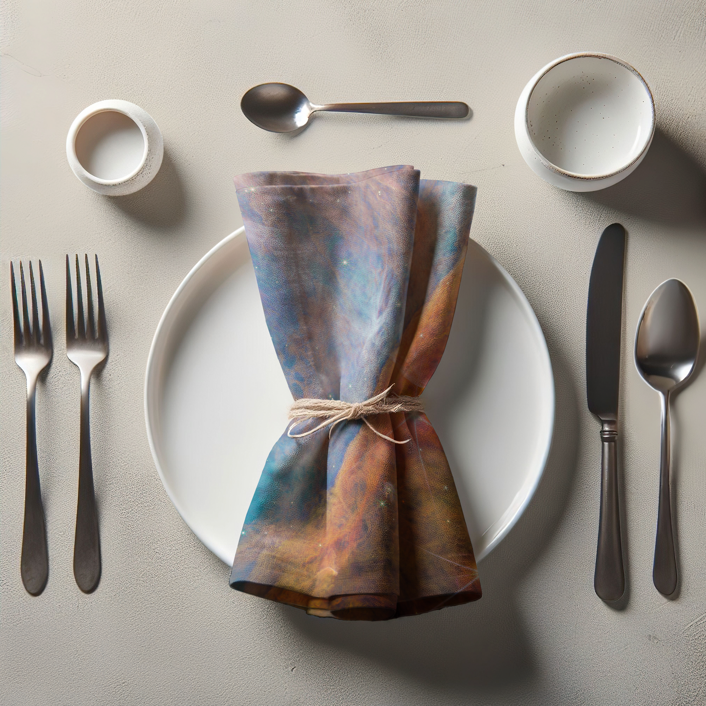 ONE Galaxy Napkin - Orion Bar in Organic Cotton Voile