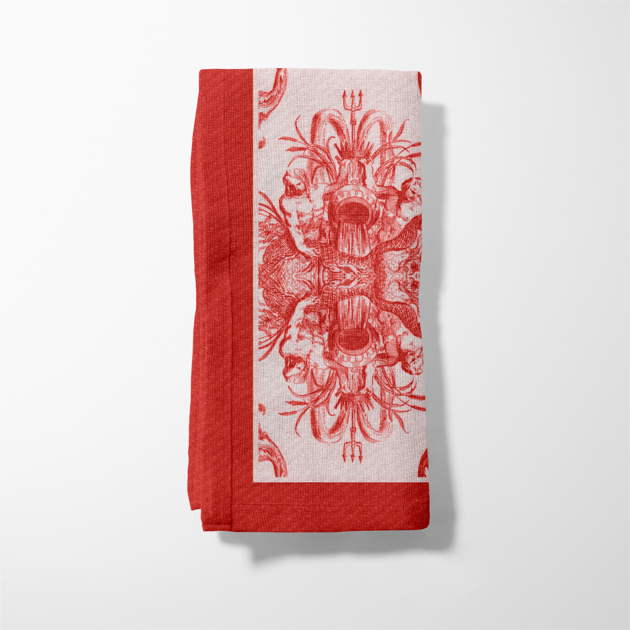 Neptune's Court Napkin in King Crab