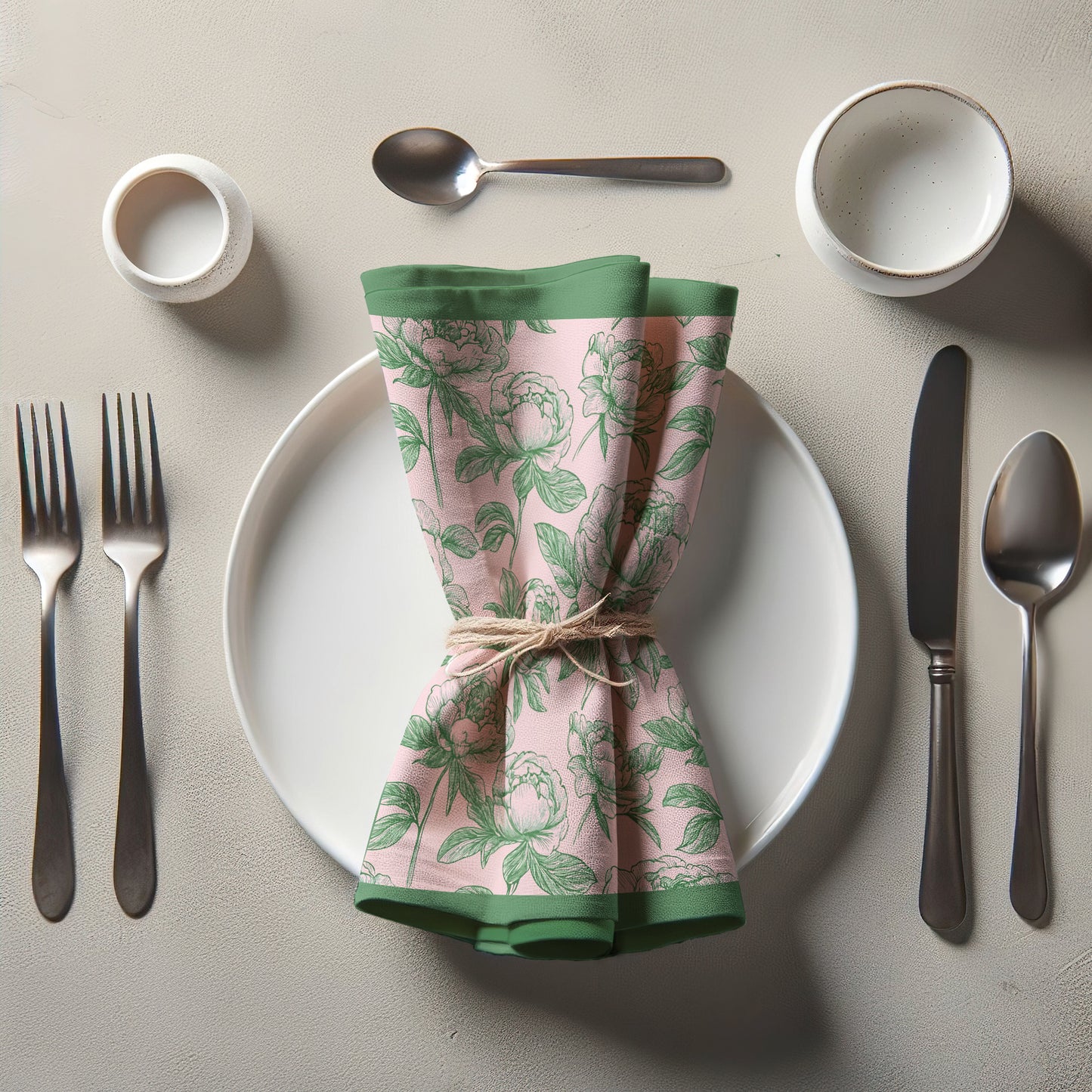 Chinoiserie in Pink Napkin