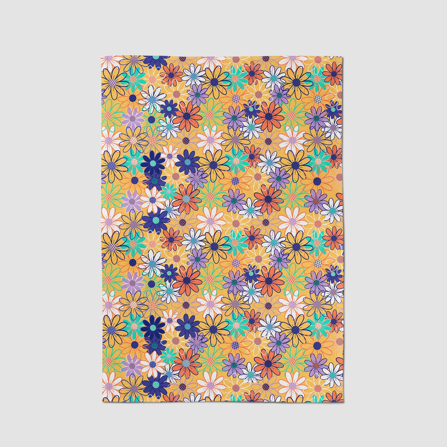 Cute Bloom Tea Towel