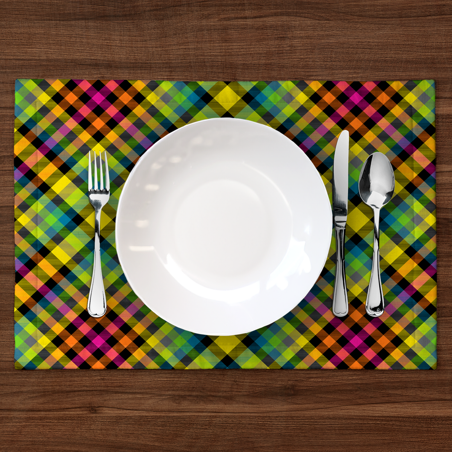 3 Feet High and Rising Placemat in Lightweight Linen