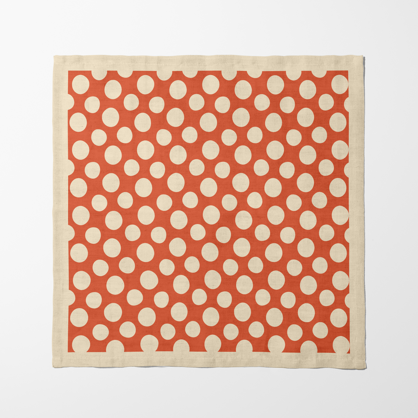 Drifting Dots Napkin in Cream