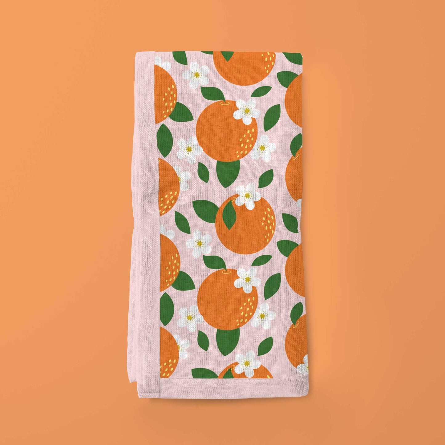 Orange Blossom - Organic Cotton Voile