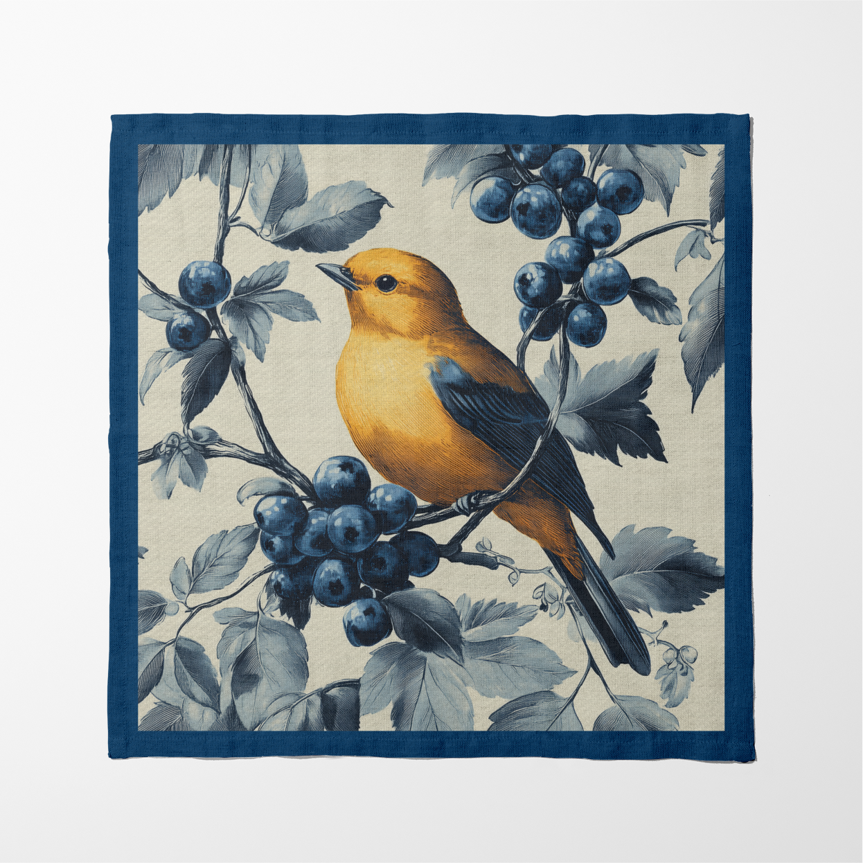 Canary's Harvest Napkin in Blueberry