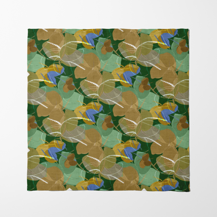Coconuts Napkins in Green