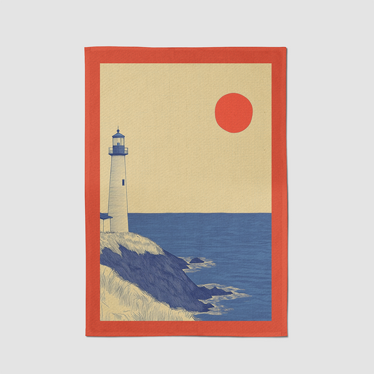 Lighthouse Tea Towel