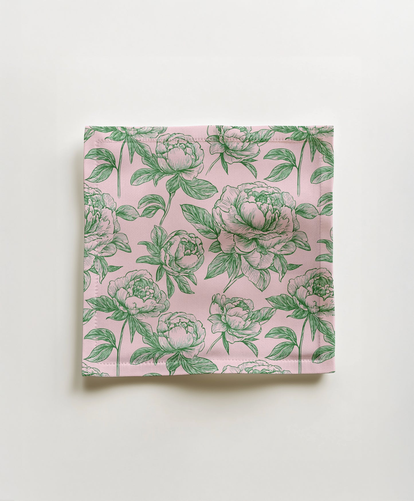 Chinoiserie in Pink Cocktail Napkin