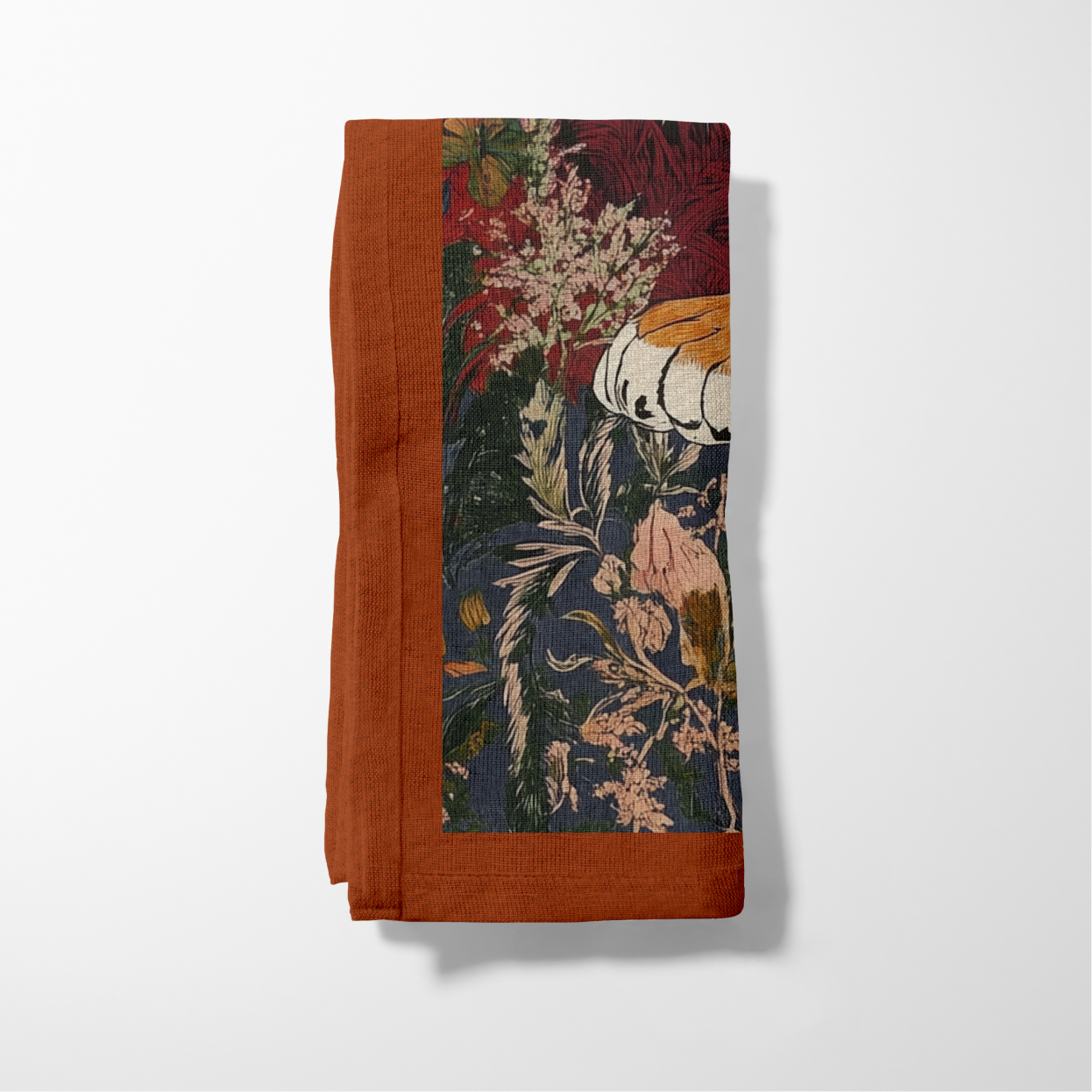 Wild Garden Napkin in Rustic Fall
