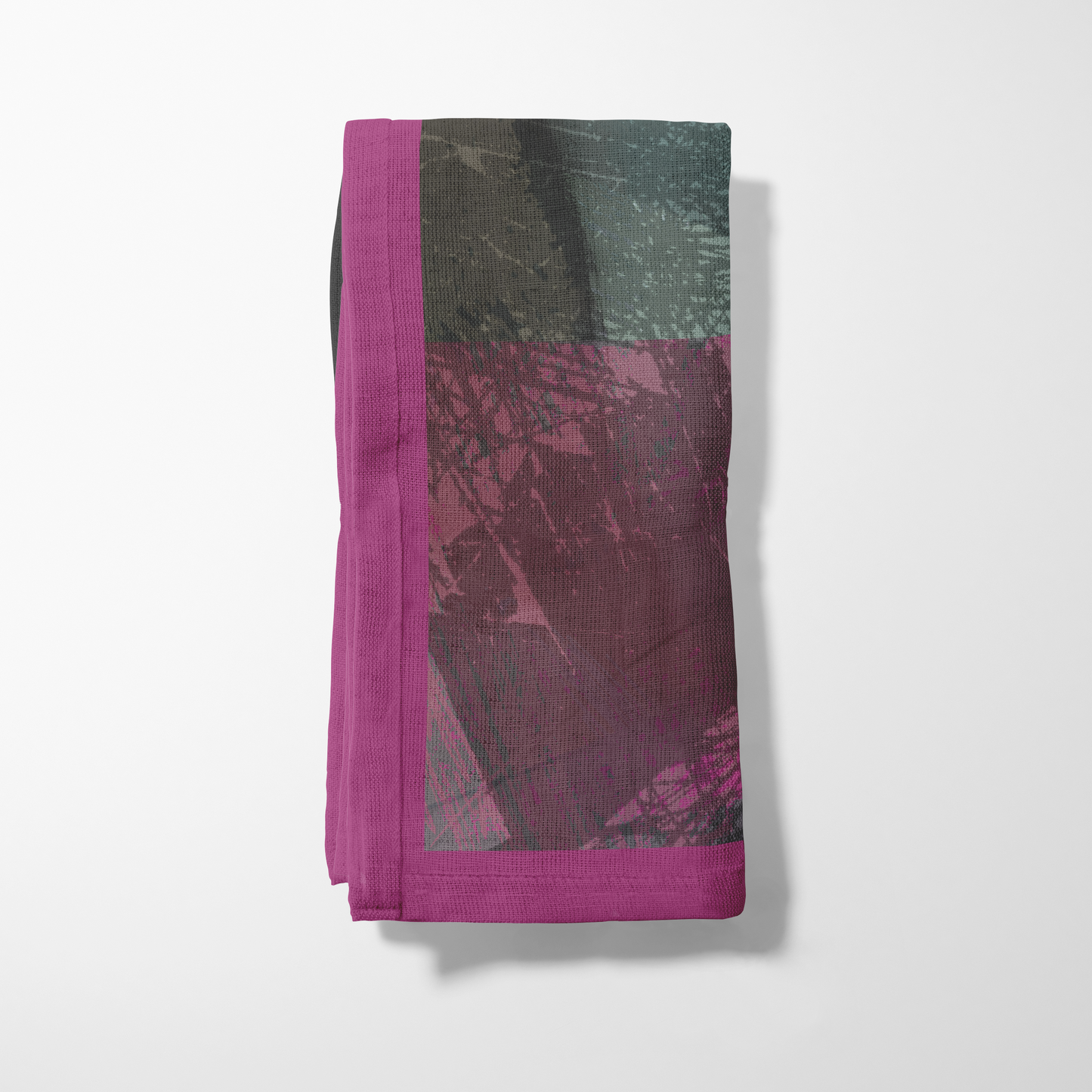 Texture Napkin in Fuchsia in Lightweight Linen