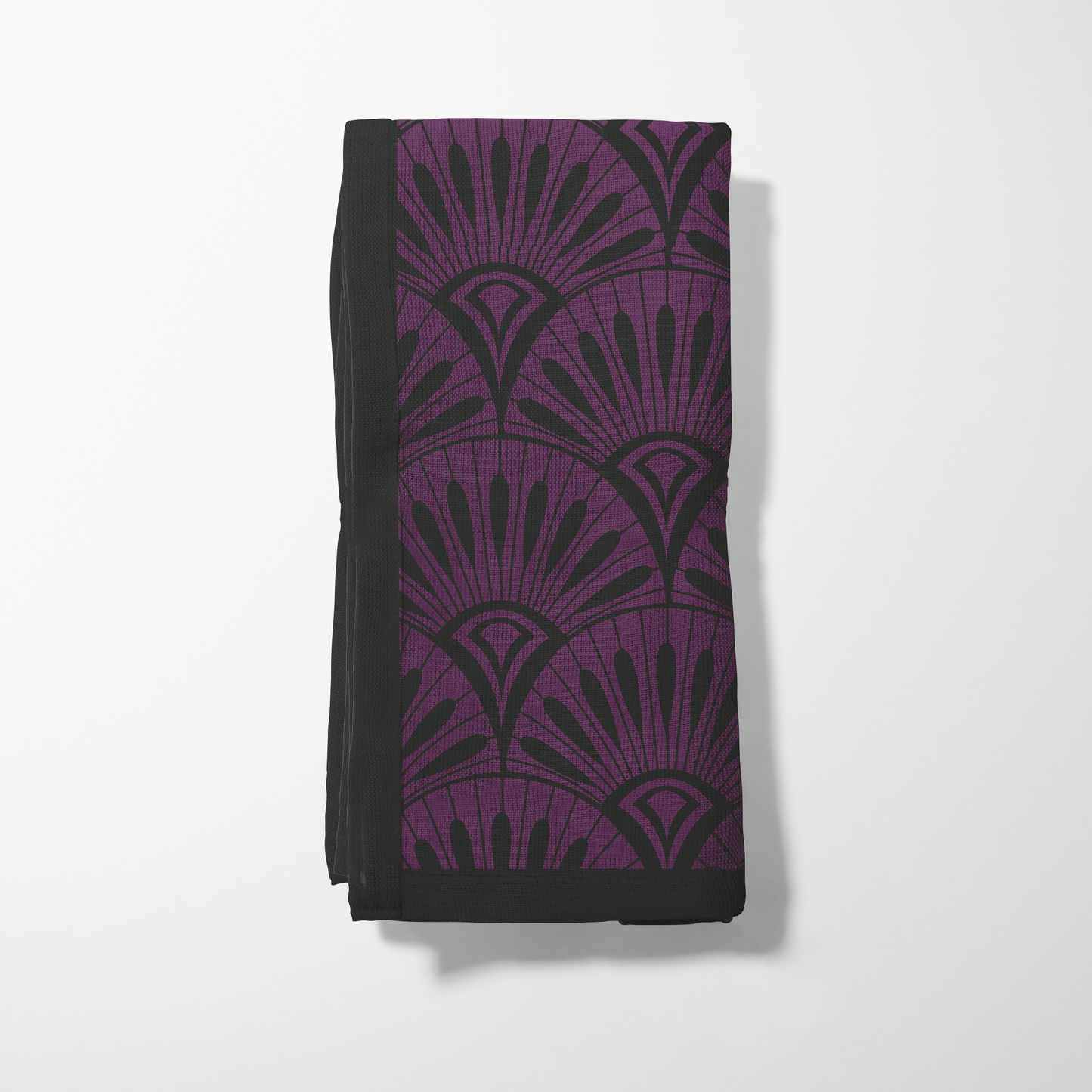 Merlot Art Deco Napkin