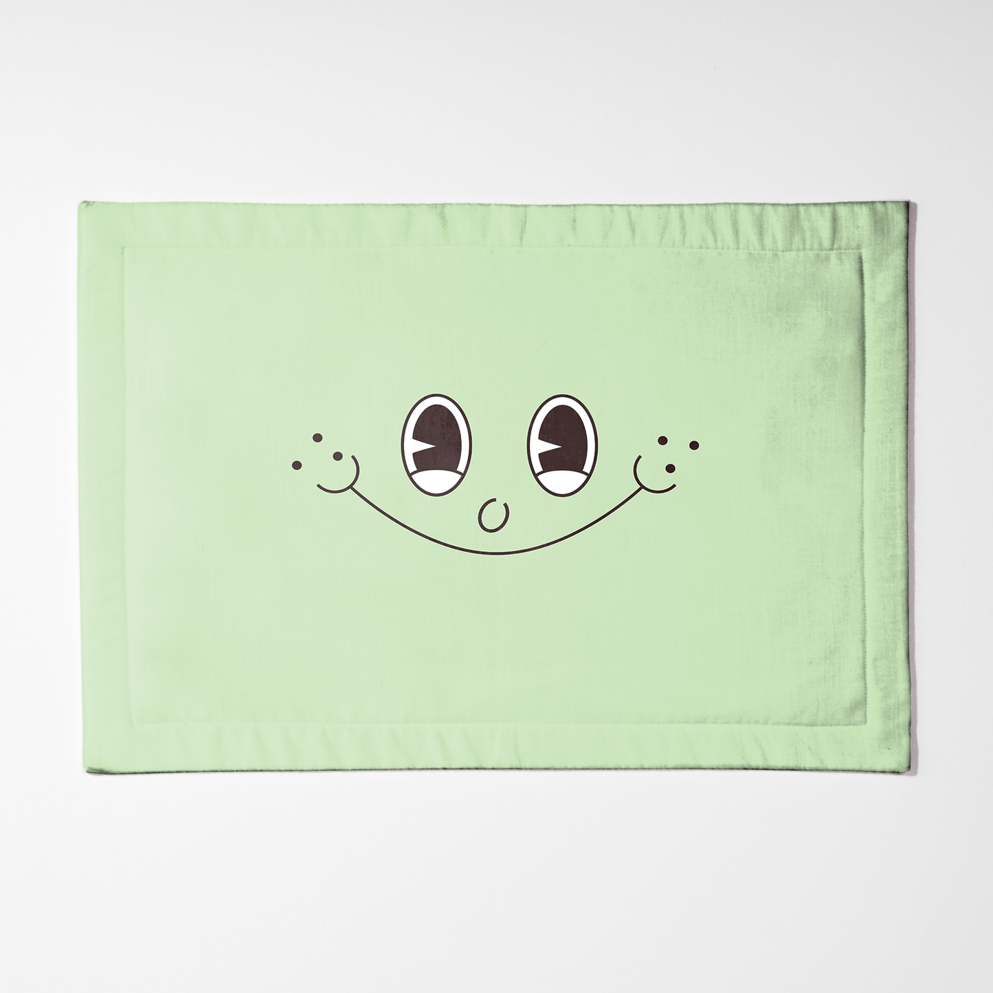 Silly Mint Placemat - Lightweight Linen