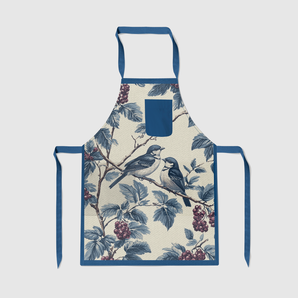 Antique Sparrow Apron in Heritage Navy