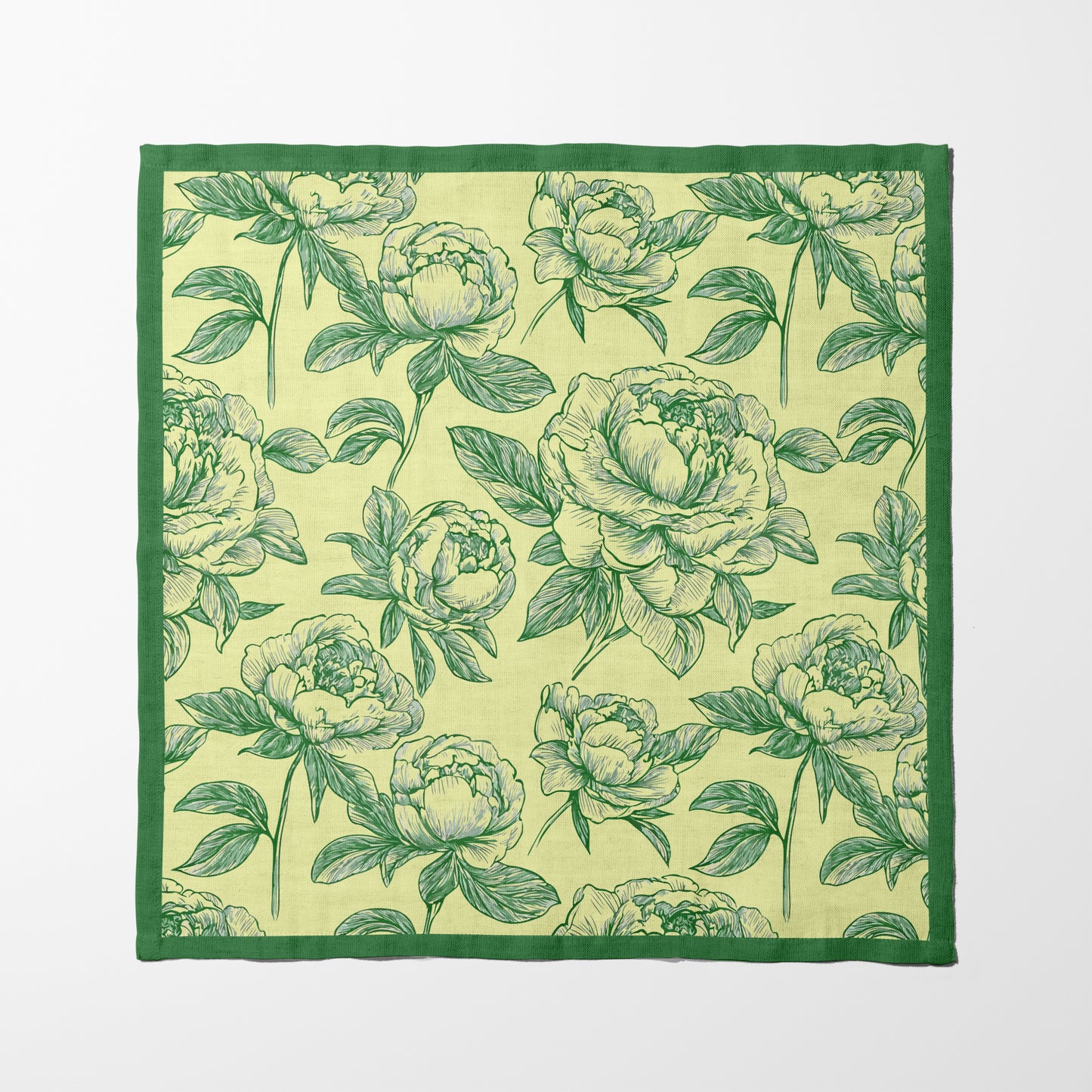 Chinoiserie in Yellow Napkin