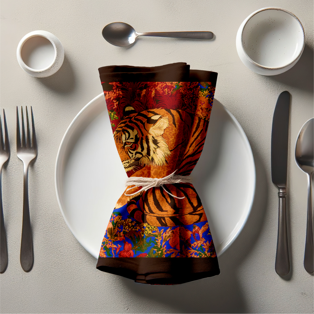 Wild Garden Napkin in Magic