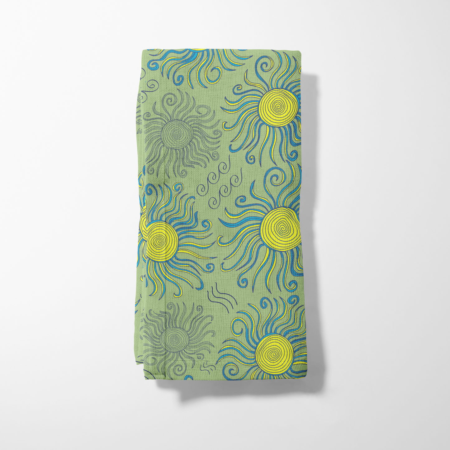 Sunny Summer Napkin in Green
