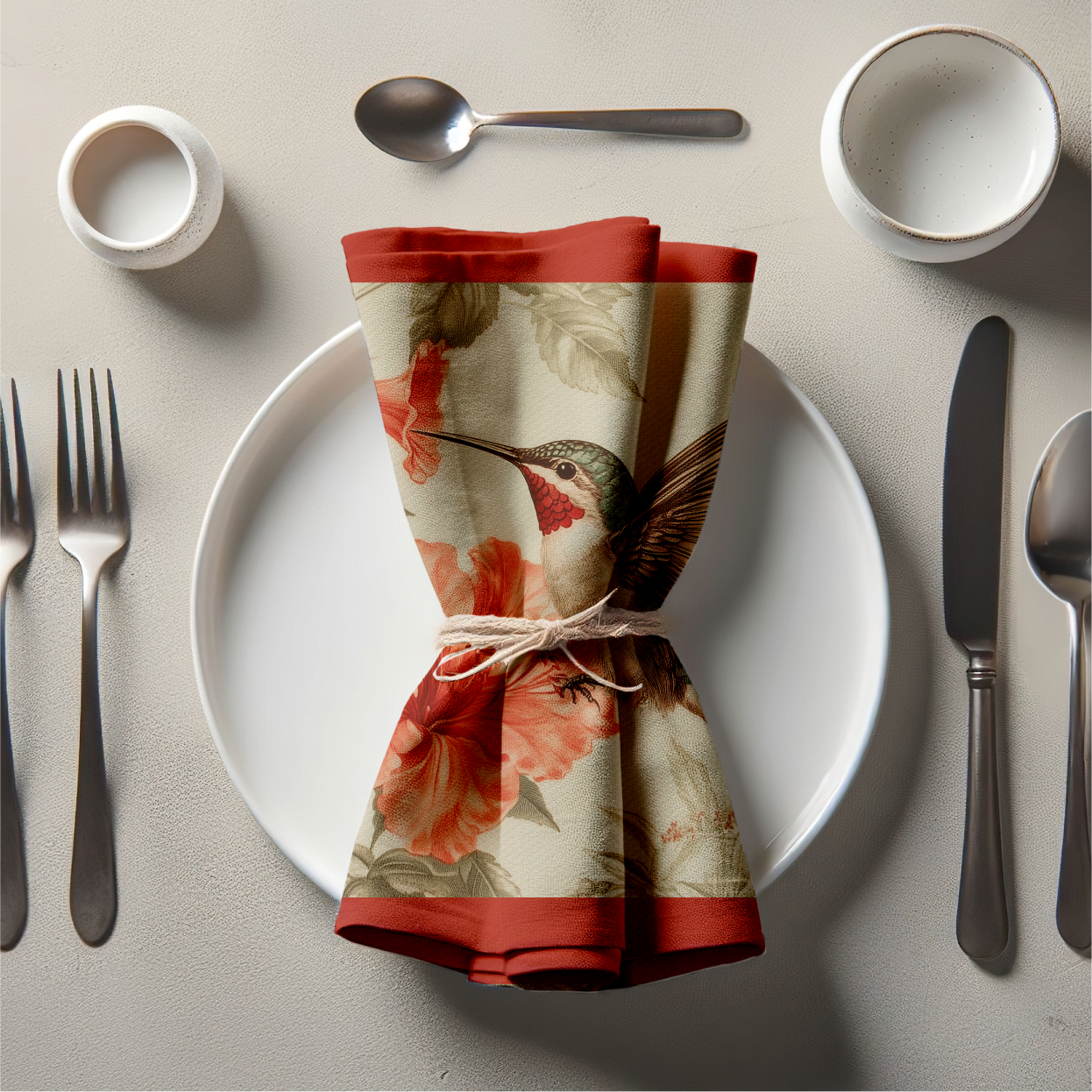 Nectar Seeker Napkin in Botanical Dream