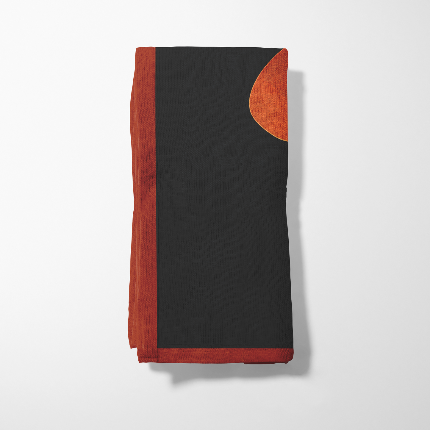 Four Leaf Clover Napkin in Red