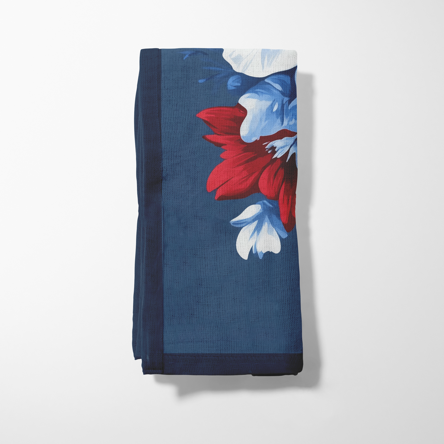 Red, White & Bloom Floral Napkin
