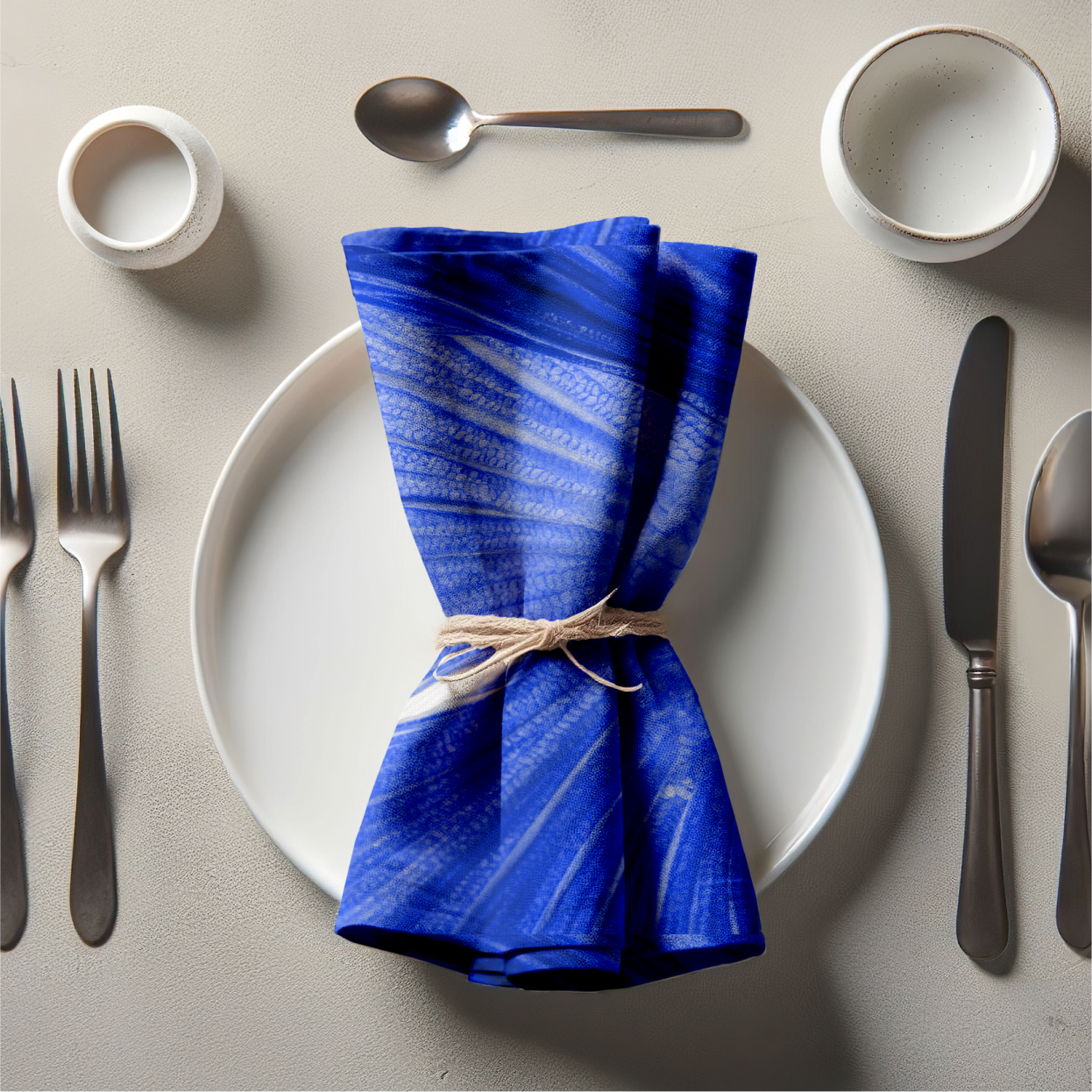 Bluegill Napkin in Atlantic Blue