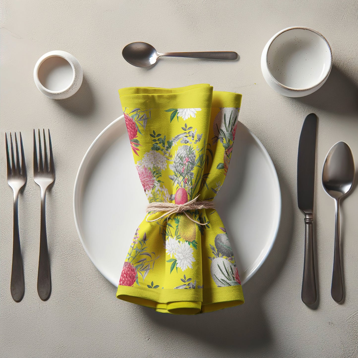 Napkin - Verano in yellow