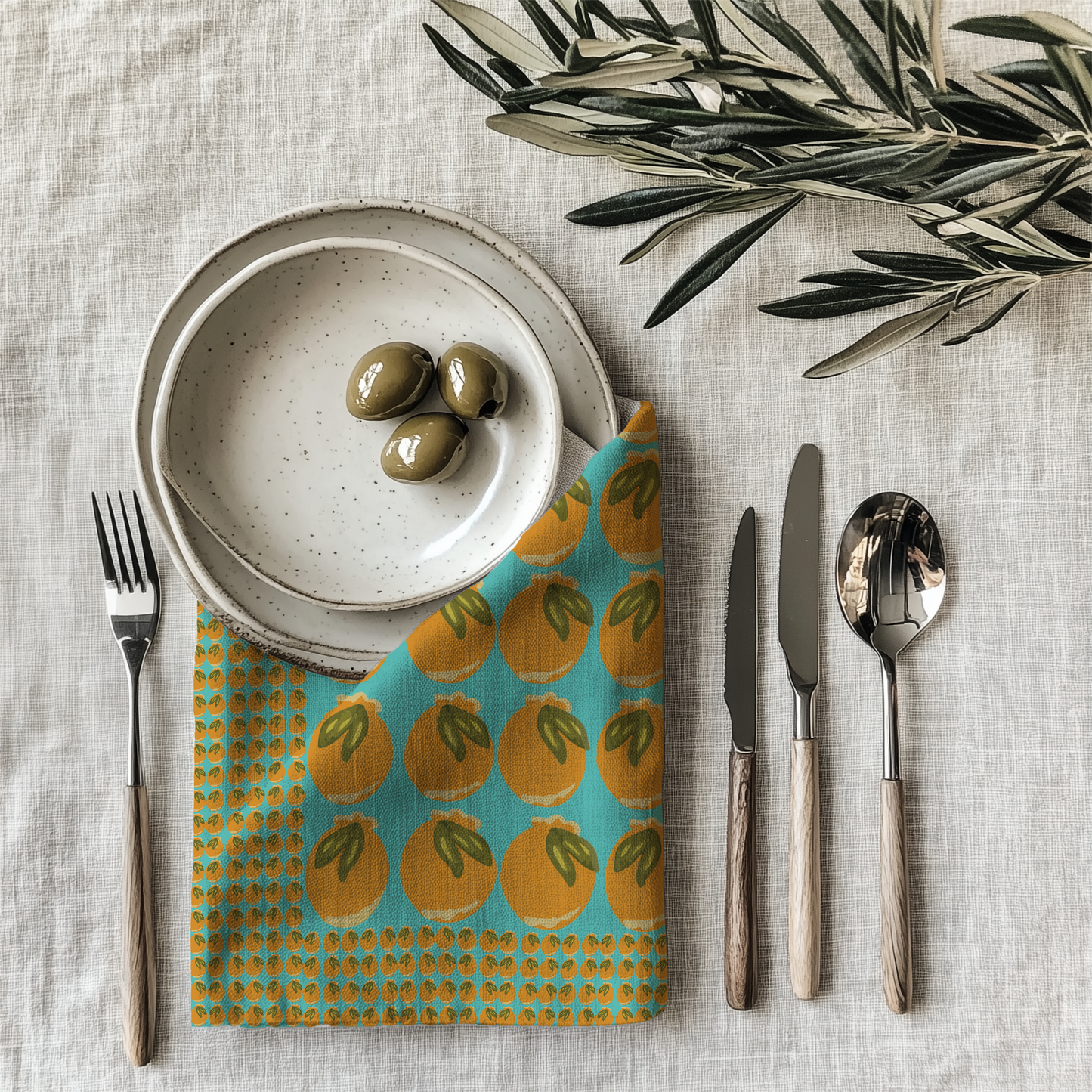 Peachy Keen Napkin