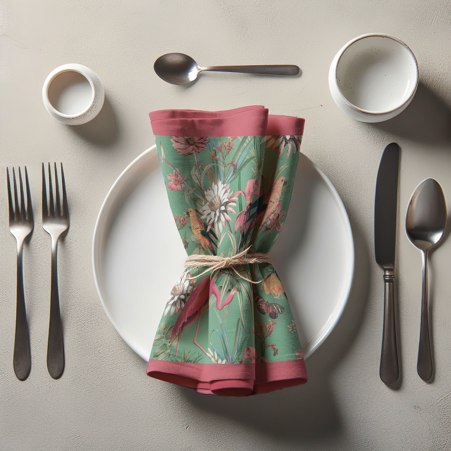 Napkin - Bali in Green