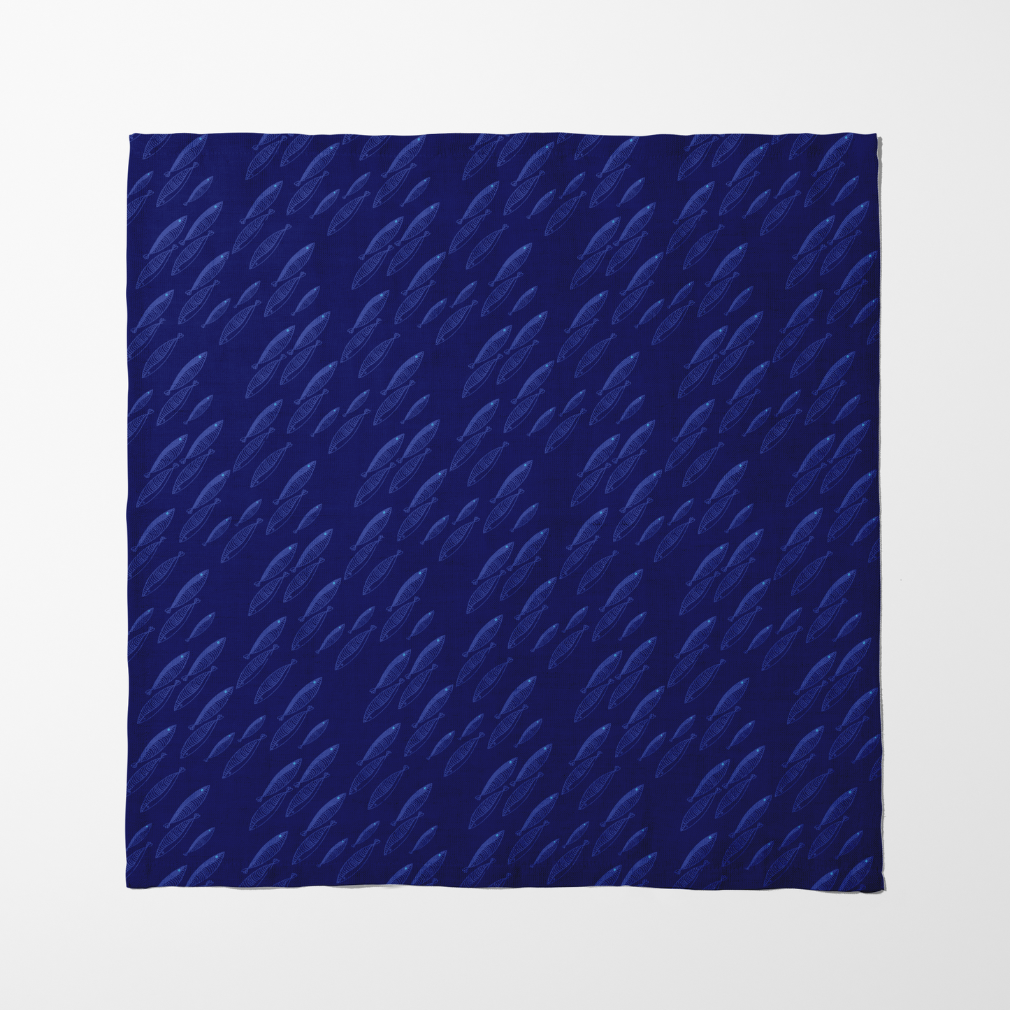 Fish Napkin in Dark Blue