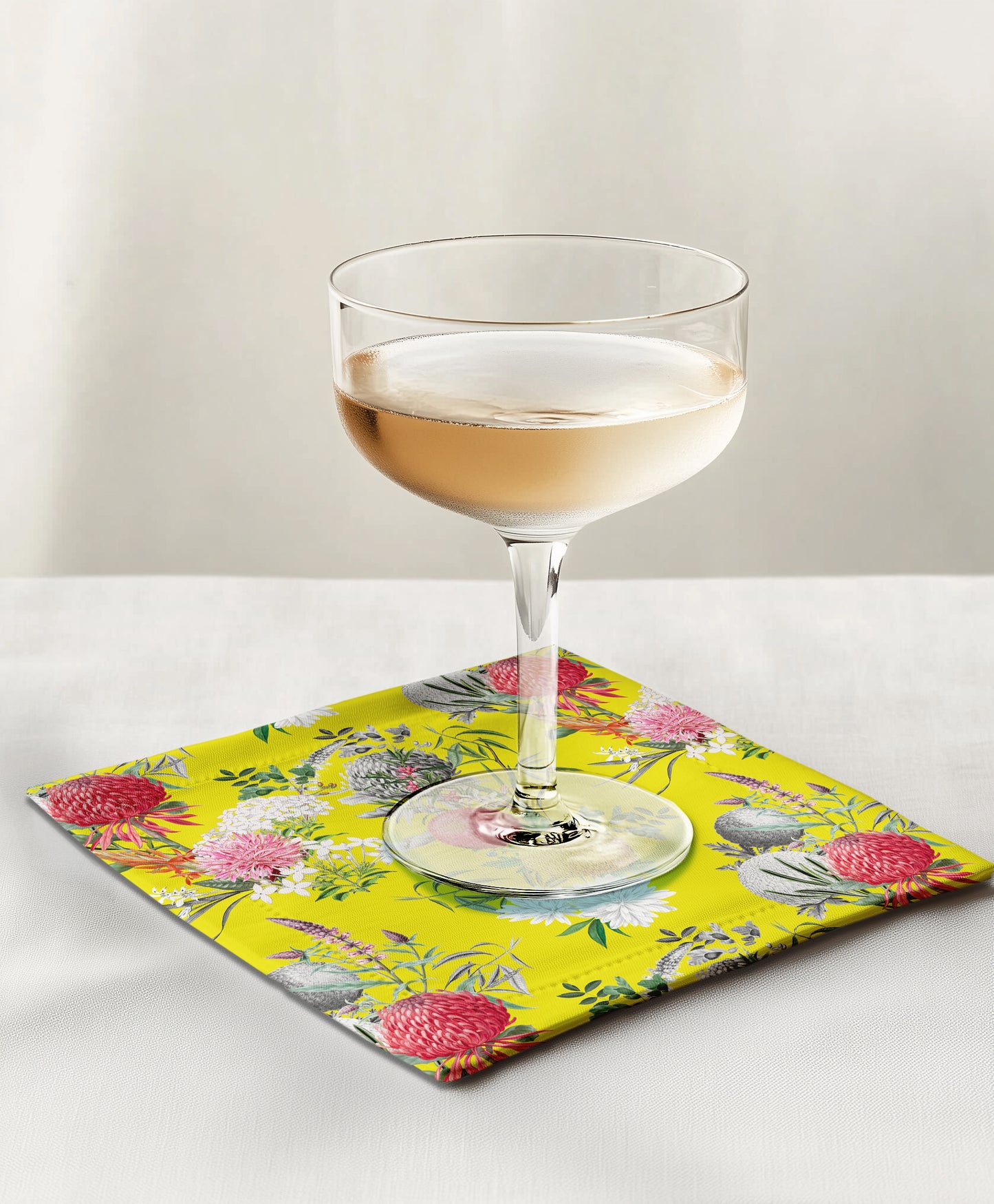 Cocktail Napkin - Verano in yellow