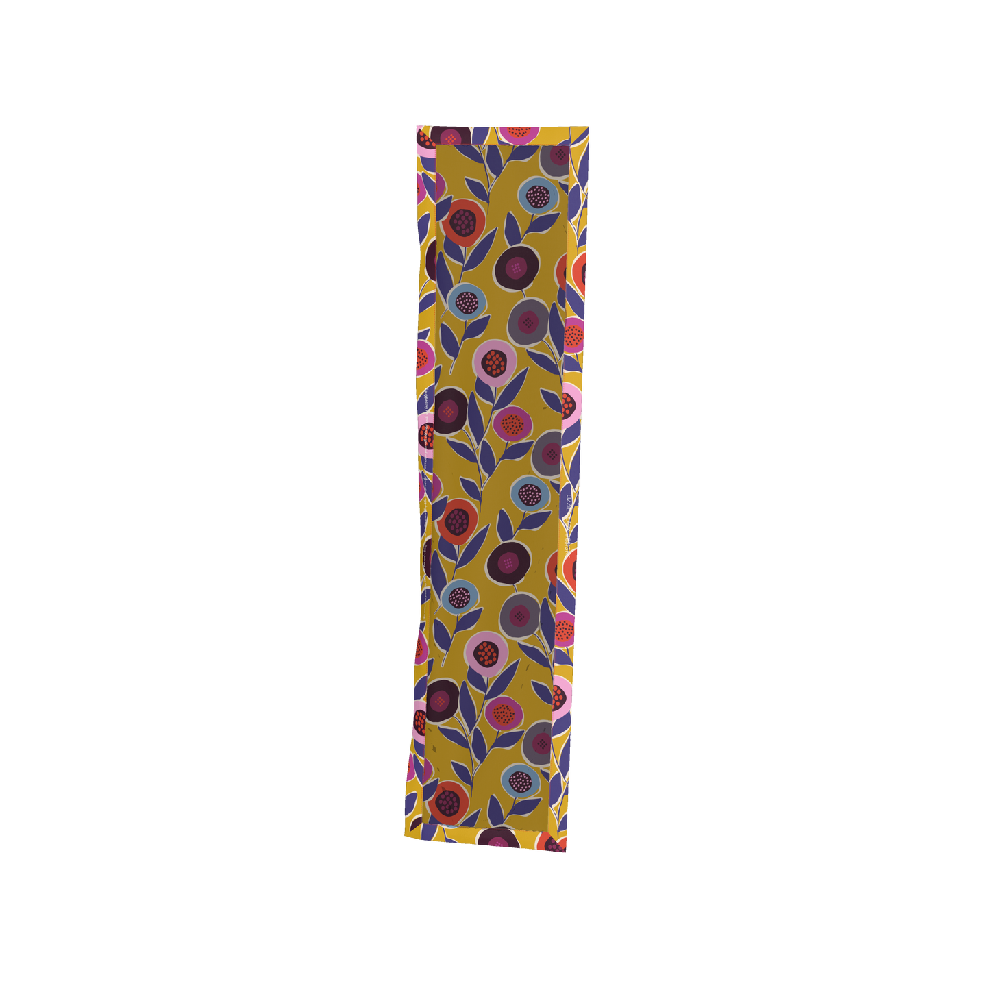 TR Button Flowers Yellow
