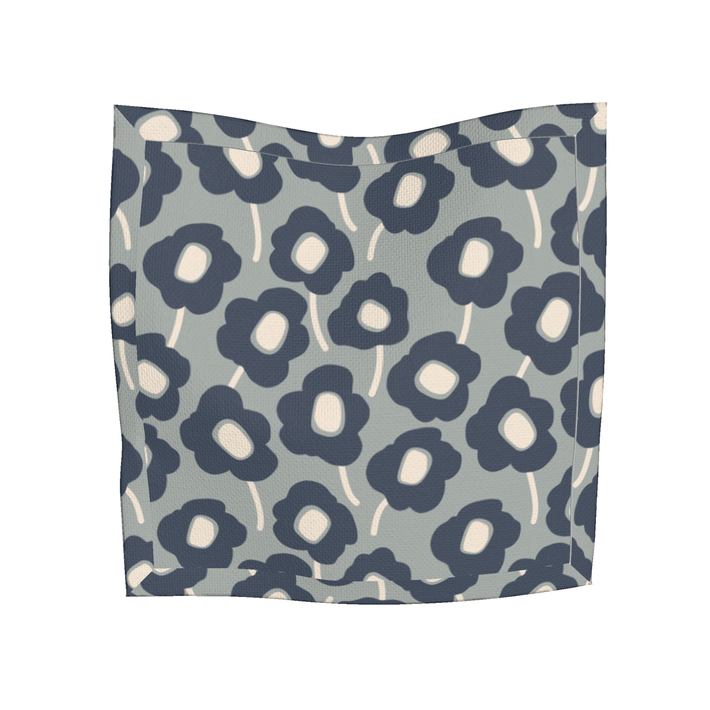 Mod Flowers Grey Oxford Cocktail