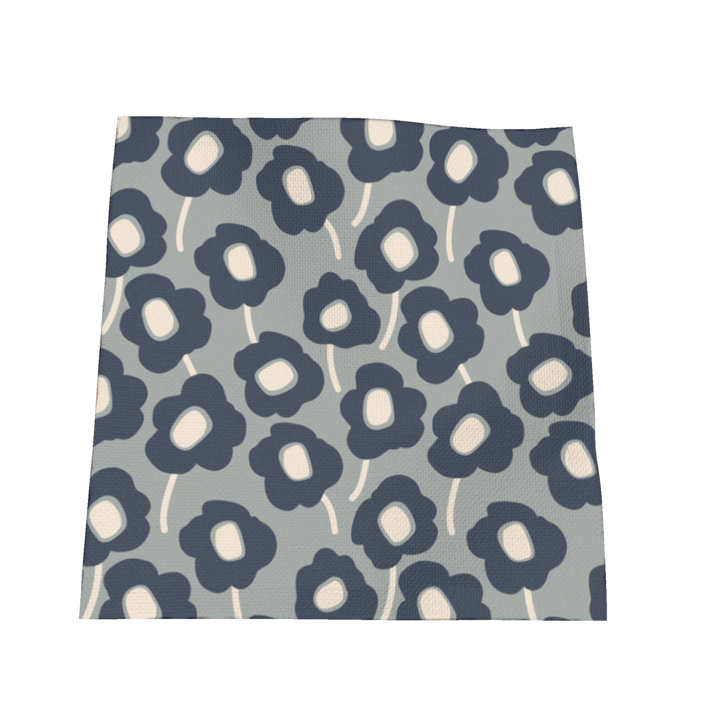 Mod Flowers Grey Oxford Cocktail