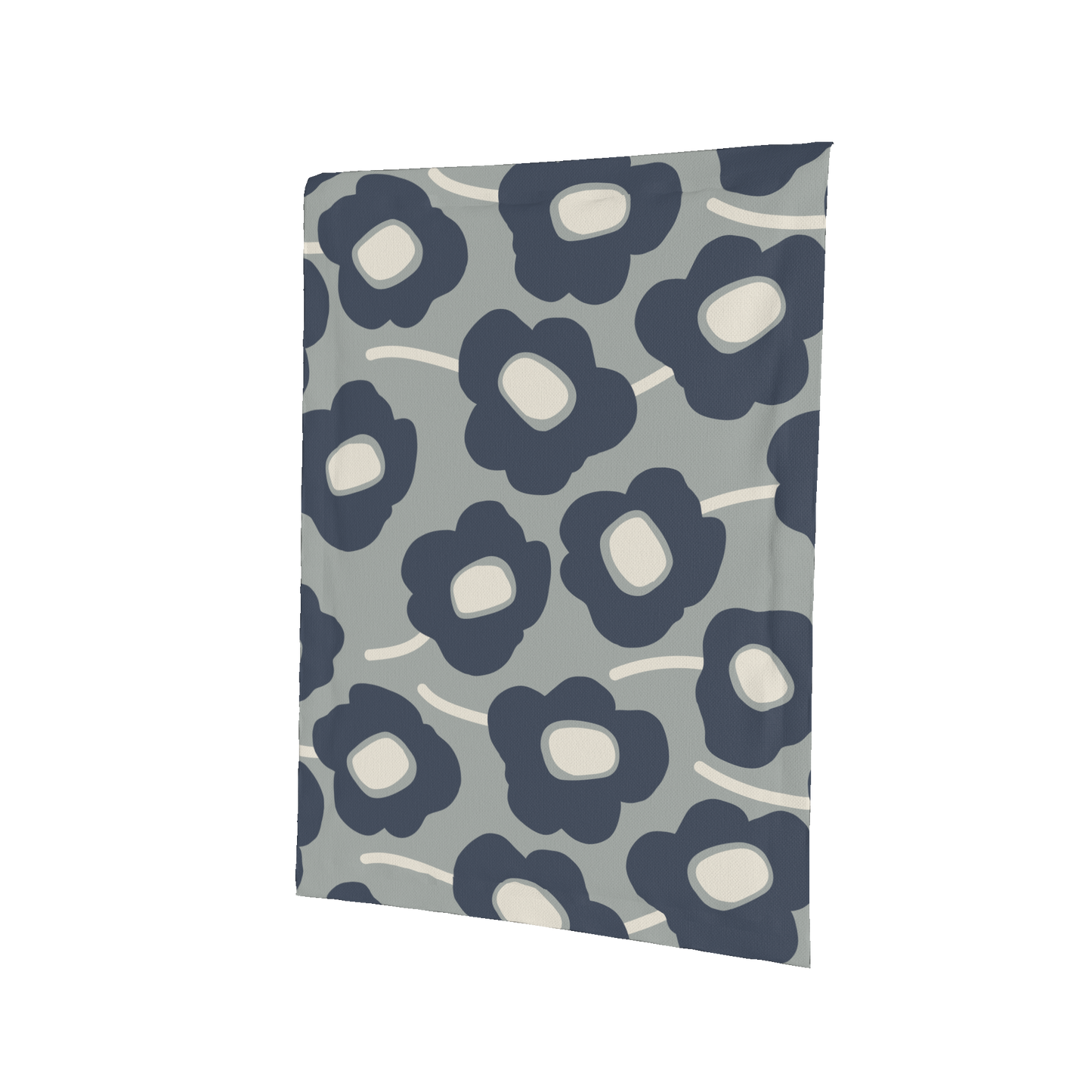 PM Mod Flowers Grey