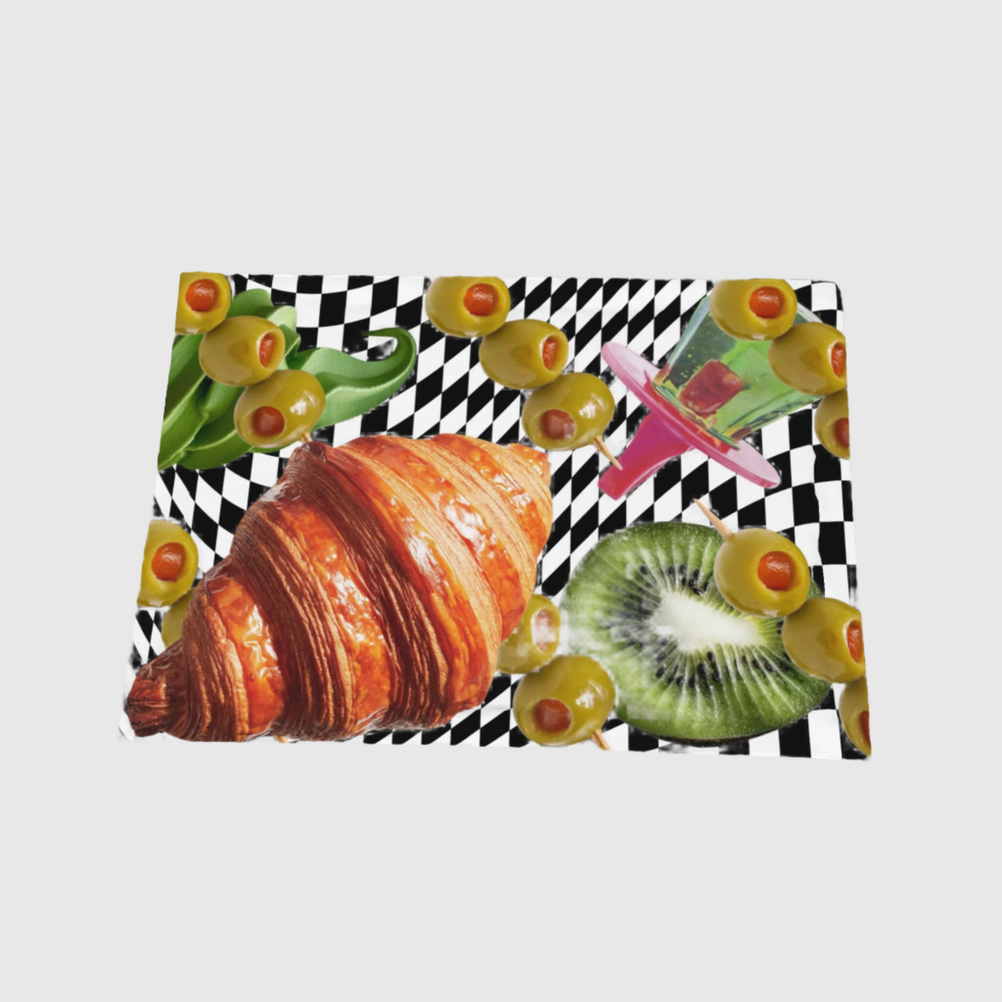 Green Check Placemat