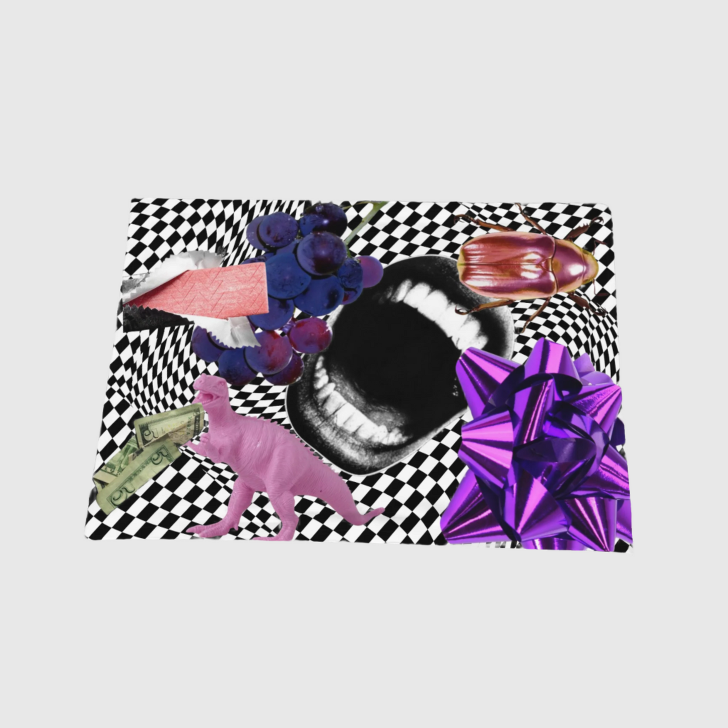 Warp Purple Placemat