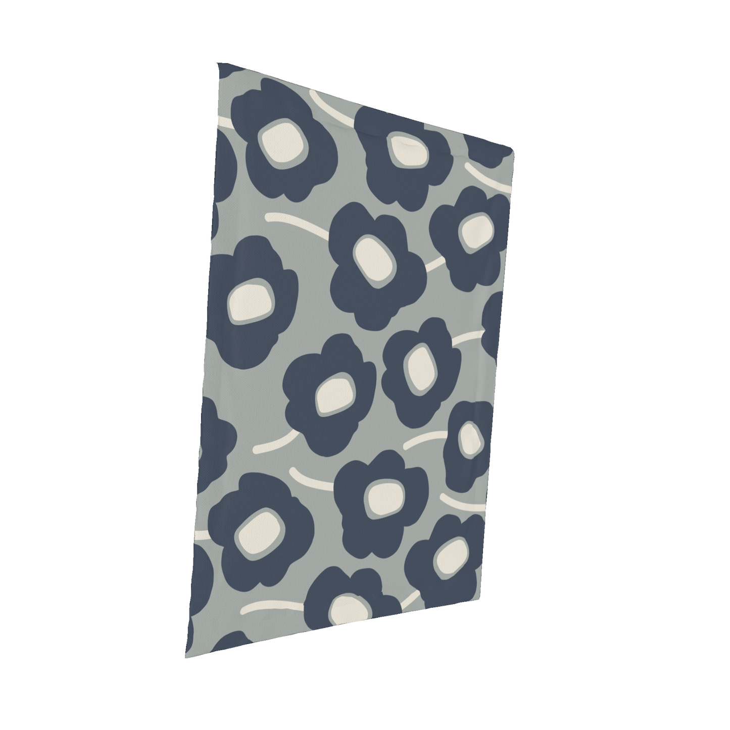 PM Mod Flowers Grey