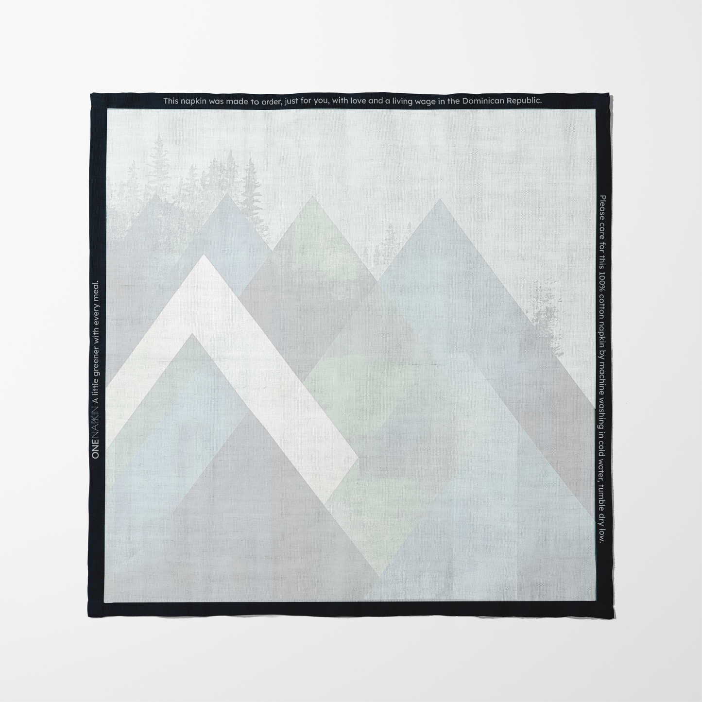 Forested Mountains Napkin