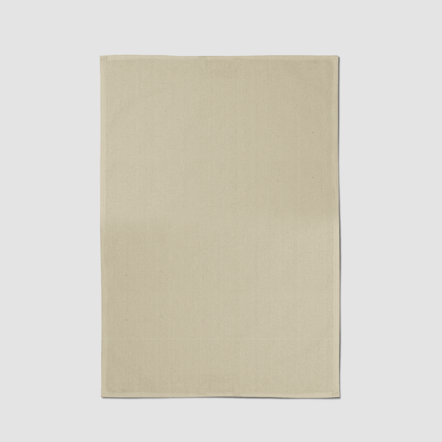 ONE Classic Tea Towel in Oatmeal  Mid Cotton Twill