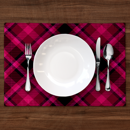 The Loveless Plaid Placemat in Lightweight Linen