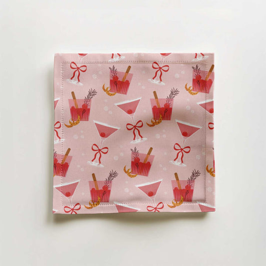 Manhattan Cocktail Napkin in Lightweight Linen