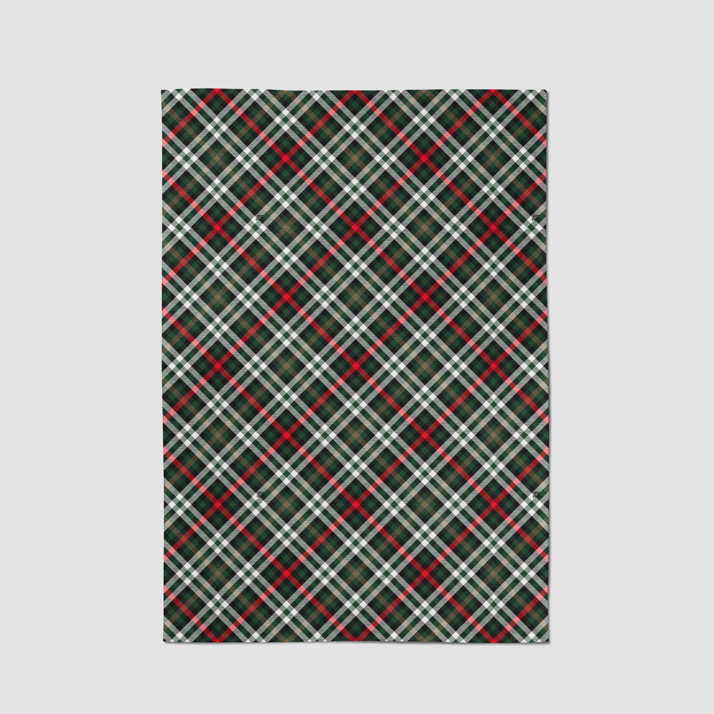 The Ceremony Plaid Tea Towel - Mid Cotton Twill